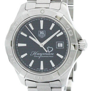 Polished TAG HEUER Aquaracer Hayman Great Barrier Reef Watch WAP201Y BF573079